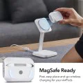 Калъф за Apple AirPods Pro 1/2 - ESR Orbit Hybrid HaloLock - Бял