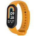 Каишка за Xiaomi Mi Band 8 / 8 NFC / 9 / 9 NFC - Каишка за часовник (W014) - Оранжев