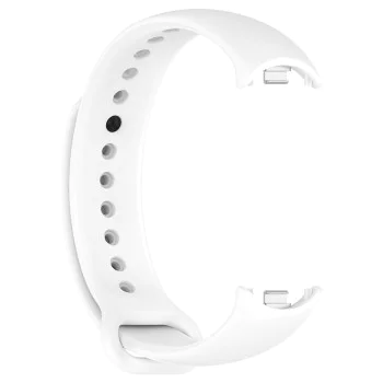 Каишка за Xiaomi Mi Band 8 / 8 NFC / 9 / 9 NFC - Каишка за часовник (W014) - Бяла