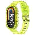 Каишка за Xiaomi Mi Band 8 / 8 NFC - Каишка за часовник (W017) - Жълта