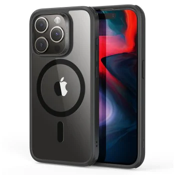 Калъф за iPhone 15 Pro Max - ESR Classic Classic Hybrid HaloLock - Clear Dark Dark Blue