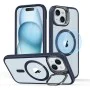 Калъф за iPhone 15 Plus - ESR Classic Hybrid Classic HaloLock HaloLock Kickstand - Clear Dark Blue