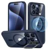 Калъф за iPhone 15 Pro - ESR Classic Hybrid Classic HaloLock HaloLock Kickstand - Clear Dark Blue