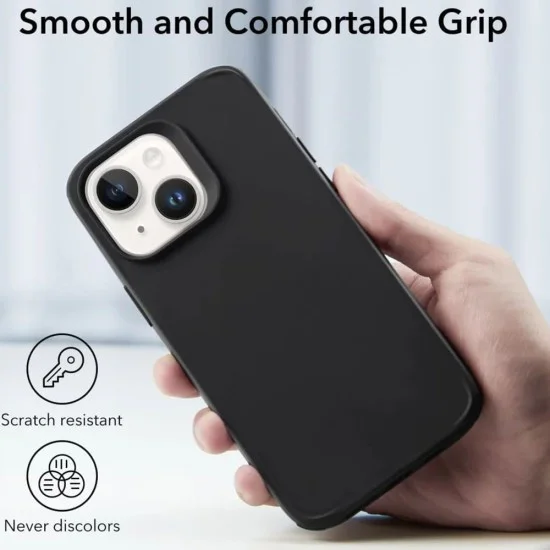 Калъф за iPhone 13 / 14 - ESR Classic Hybrid HaloLock - Черен