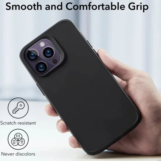 Калъф за iPhone 14 Pro Max - ESR Classic Classic Hybrid HaloLock - черен