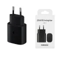 Samsung - Оригинално зарядно за стена (EP-TA800NBEGEU) - Бързо зареждане тип C, PD 25W - Черно (блистерна опаковка)