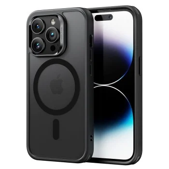 Калъф за iPhone 14 Pro Max - ESR Classic Classic Hybrid HaloLock - Frosted Black