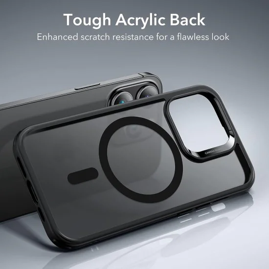 Калъф за iPhone 14 Pro Max - ESR Classic Classic Hybrid HaloLock - Frosted Black