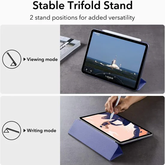 Калъф за iPad Pro 11 2018 / iPad Air 4 / 5 / 11 (2020/2022/2024) - ESR Rebound Magnetic - лавандула