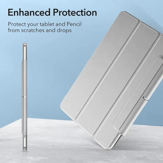 Калъф за iPad Pro 11 2018 / iPad Air 4 / 5 / 11 (2020/2022/2024) - ESR Rebound Magnetic - Сив