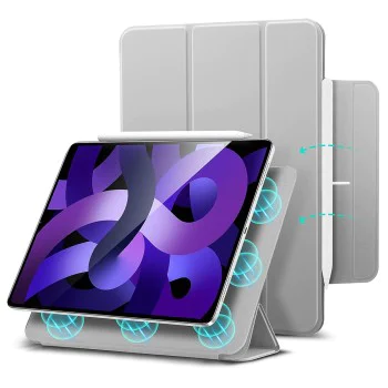 Калъф за iPad Pro 11 2018 / iPad Air 4 / 5 / 11 (2020/2022/2024) - ESR Rebound Magnetic - Сив
