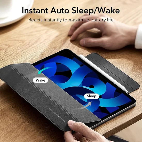 Калъф за iPad Pro 11 2018 / iPad Air 4 / 5 / 11 (2020/2022/2024) - ESR Rebound Magnetic - Черен