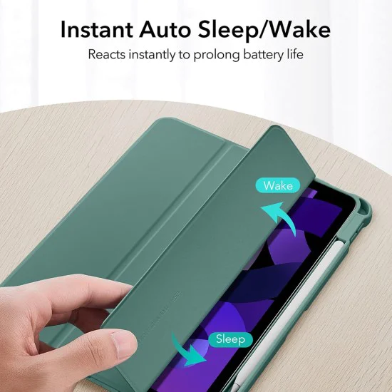 Калъф за iPad Pro 11 2021 / iPad Air 4 / 5 (2020/2022) - ESR Rebound Hybrid Pro - Forest Green