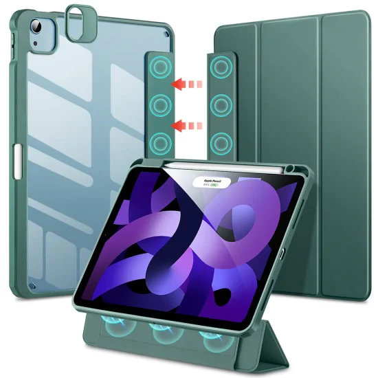 Калъф за iPad Pro 11 2021 / iPad Air 4 / 5 (2020/2022) - ESR Rebound Hybrid Pro - Forest Green
