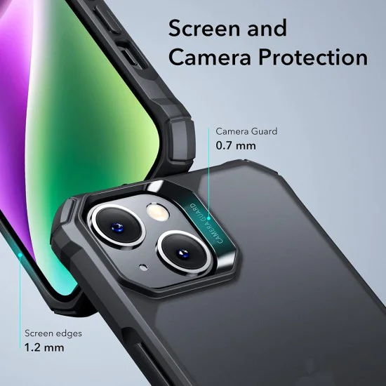 Калъф за iPhone 13 / iPhone 14 - ESR Air Armor - Frosted Black