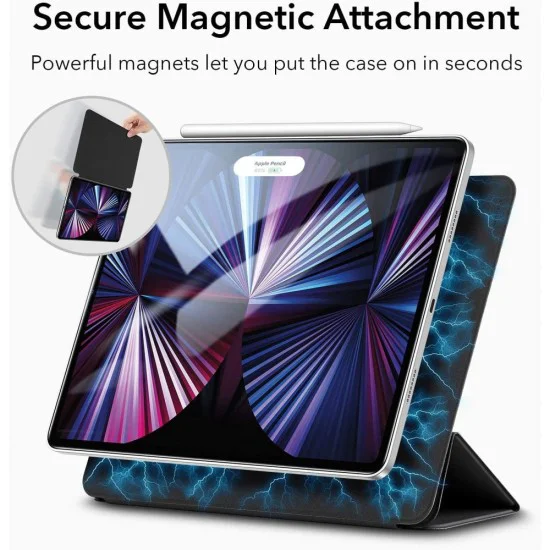 Калъф за iPad Pro 11 (2018 / 2020 / 2021 / 2022) - ESR Rebound Magnetic - Navy Blue