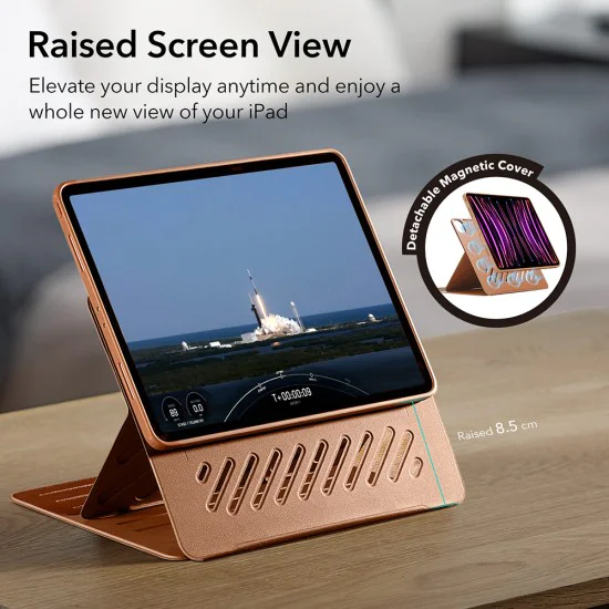 Калъф за iPad Pro 12.9 (2021/2022) - ESR Shift Magnetic - Кафяв