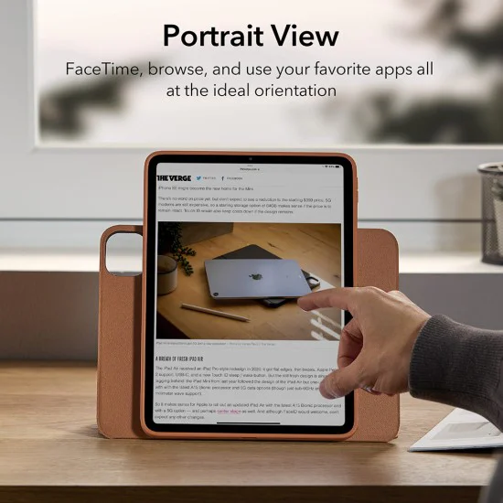 Калъф за iPad Pro 12.9 (2021/2022) - ESR Shift Magnetic - Кафяв