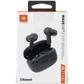 Bluetooth слушалки за поставяне в ушите с микрофон TWS - JBL (Wave 200) - черни