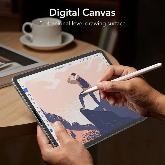 Протектор за iPad Air 11 2024 (комплект от 2) - ESR Paper-Feel - Matte Clear