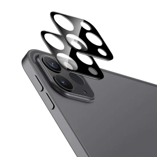 Протектор за камера за iPad Pro 11 / 12.9 (2024 / 2022 / 2021 / 2020) / 13 (2024) (комплект 2) - ESR протектор за обектива на камерата - черен