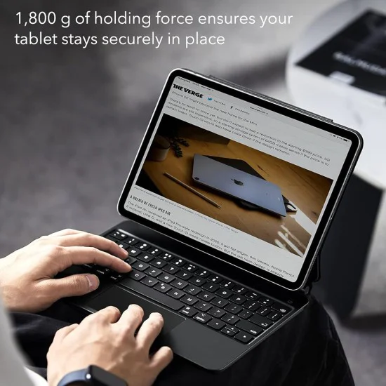 Калъф за iPad 10 (2022) 10.9 - ESR Rebound Magnetic Keyboard - Черен