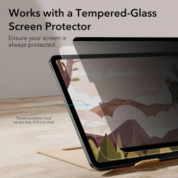 Протектор за iPad Air 11 (2024) - ESR Magnetic Privacy Screen Protector - Поверителност