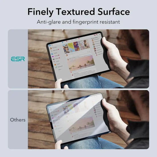 Протектор за iPad Air 11 (2024) - ESR Magnetic Privacy Screen Protector - Поверителност
