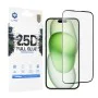 Протектор за iPhone 15 Plus - Lito 2.5D FullGlue Glass - черен