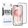 Протектор за iPhone 15 - Lito 2.5D FullGlue Glass - черен