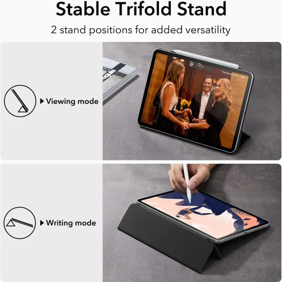 Калъф за iPad Pro 11 (2018 / 2020 / 2021 / 2022) - ESR Rebound Magnetic - Черен