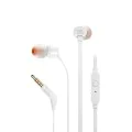 Слушалки с кабел, жак - JBL T110 (JBLT110WHT) - бели