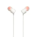 Слушалки с кабел, жак - JBL T110 (JBLT110WHT) - бели