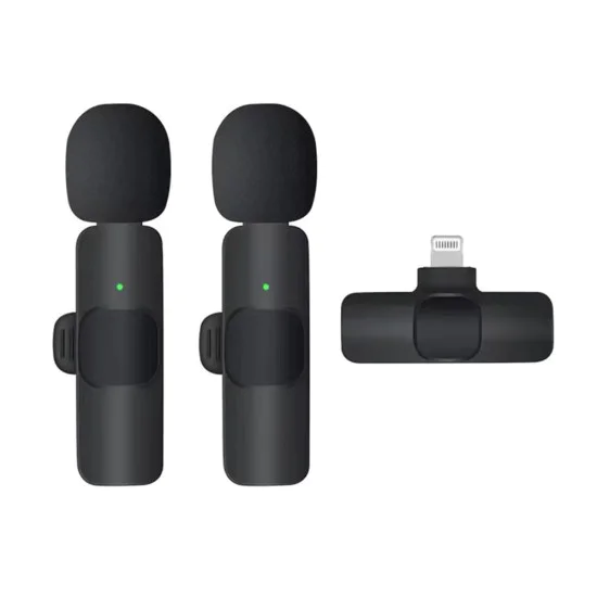 IPhone Phone Lavalier с Lightning Jack (комплект 2) - (LW1) - Черен