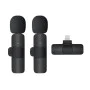 IPhone Phone Lavalier с Lightning Jack (комплект 2) - (LW1) - Черен
