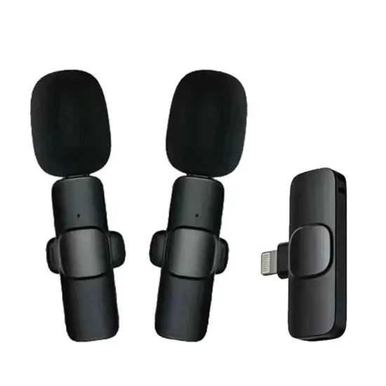 IPhone Phone Lavalier с Lightning Jack (комплект 2) - (LW1) - Черен