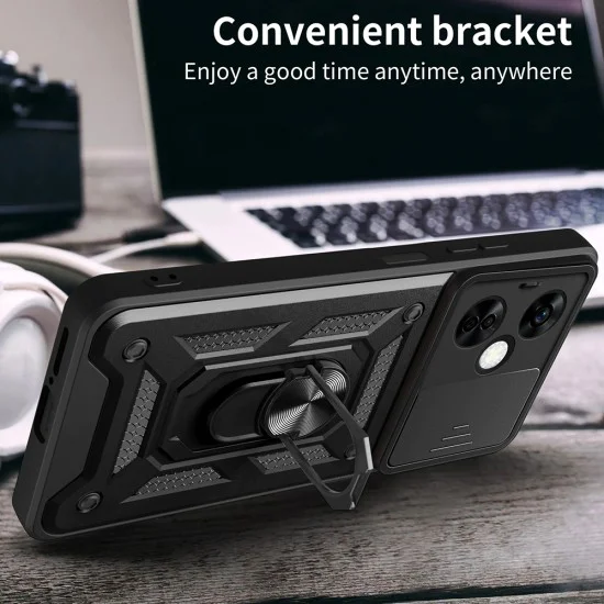 Калъф за OnePlus Nord CE 3 Lite - CamShield Series - черен
