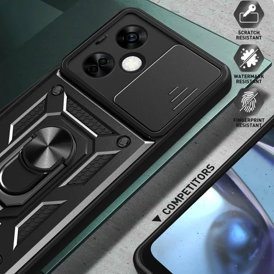 Калъф за OnePlus Nord CE 3 Lite - CamShield Series - черен
