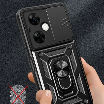 Калъф за OnePlus Nord CE 3 Lite - CamShield Series - черен