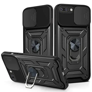 Калъф за iPhone 7 Plus / iPhone 8 Plus - CamShield Series - черен