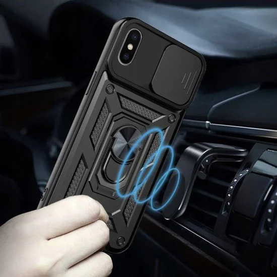 Калъф за iPhone XS Max - CamShield Series - черен