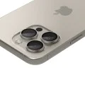 Протектор за камера за iPhone 14 Pro / 14 Pro Max / 15 Pro / 15 Pro Max (комплект 2) - Spigen Glas.tR Optik EZ Fit Pro - естествен титан