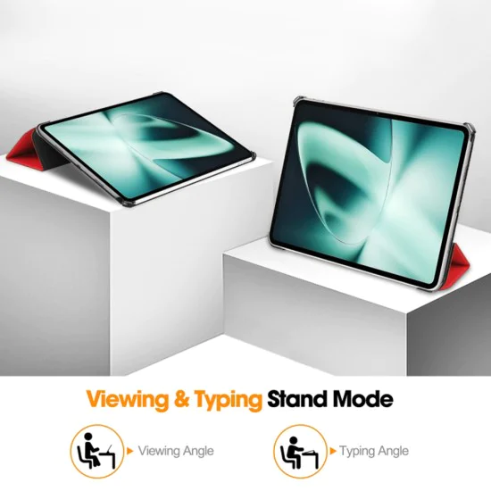 Калъф за OnePlus Pad - FoldPro - Червен