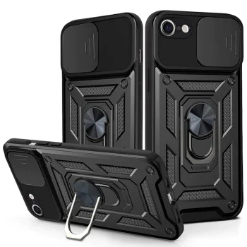 Калъф за iPhone 6 / iPhone 6S - CamShield Series - черен