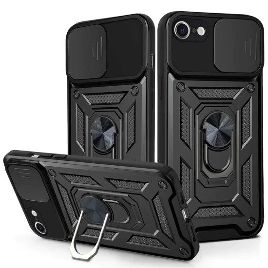 Калъф за iPhone 6 Plus/ 6s Plus - CamShield Series - черен