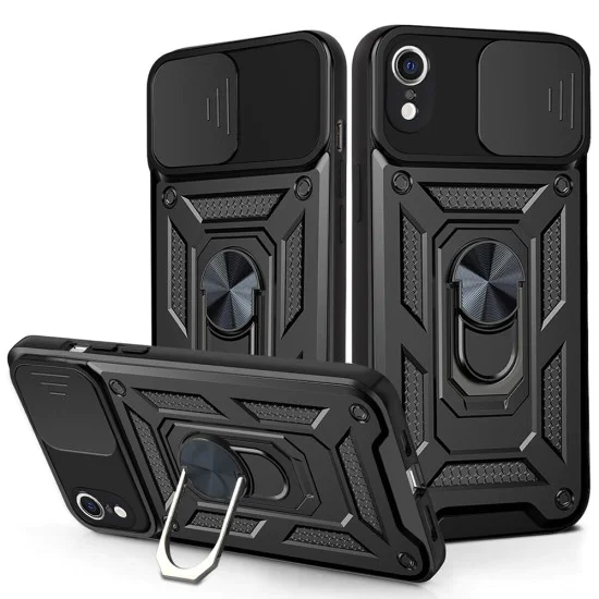 Калъф за iPhone XR - CamShield Series - черен