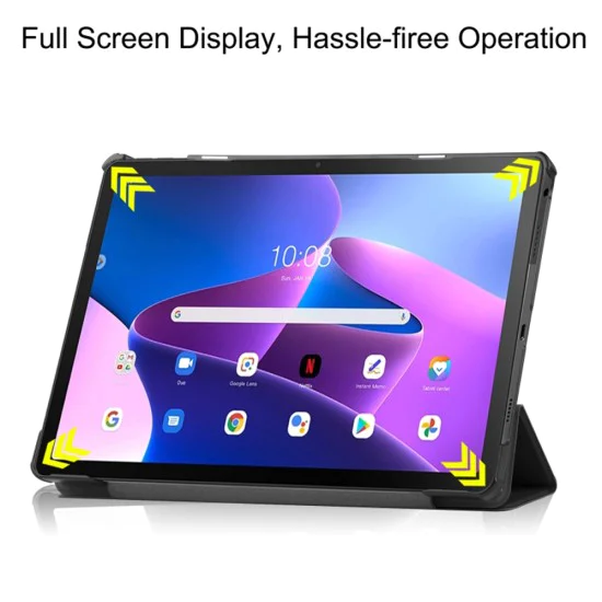 Калъф за Lenovo Tab M10 3rd Gen (TB328FU/TB328XU) - FoldPro - Черен