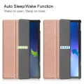 Калъф за Lenovo Tab M10 3rd Gen (TB328FU/TB328XU) - FoldPro - розово злато