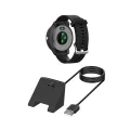 Зарядно за Garmin Fenix ​​5/5 Plus/6/6X/6X/7X, USB, 5W, 1m - (TGC3) - Черно