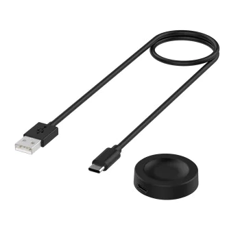 Безжично зарядно за Huawei Watch 4/4 Pro/GT4/Honor 4 Pro, USB, 10W - (THC2) - Черно